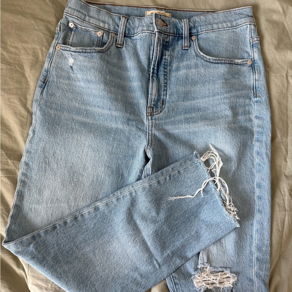 Madewell Perfect Vintage Jean with Distressed Details
